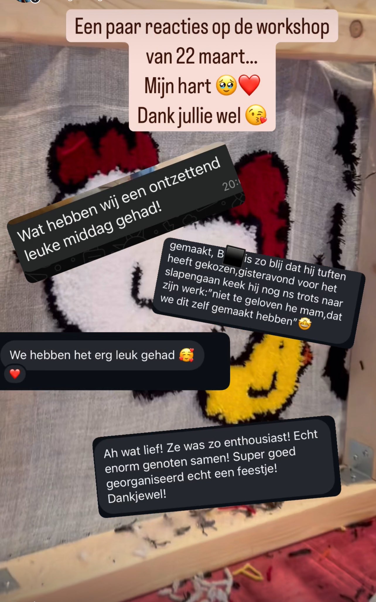Workshop tuften ouder & kind