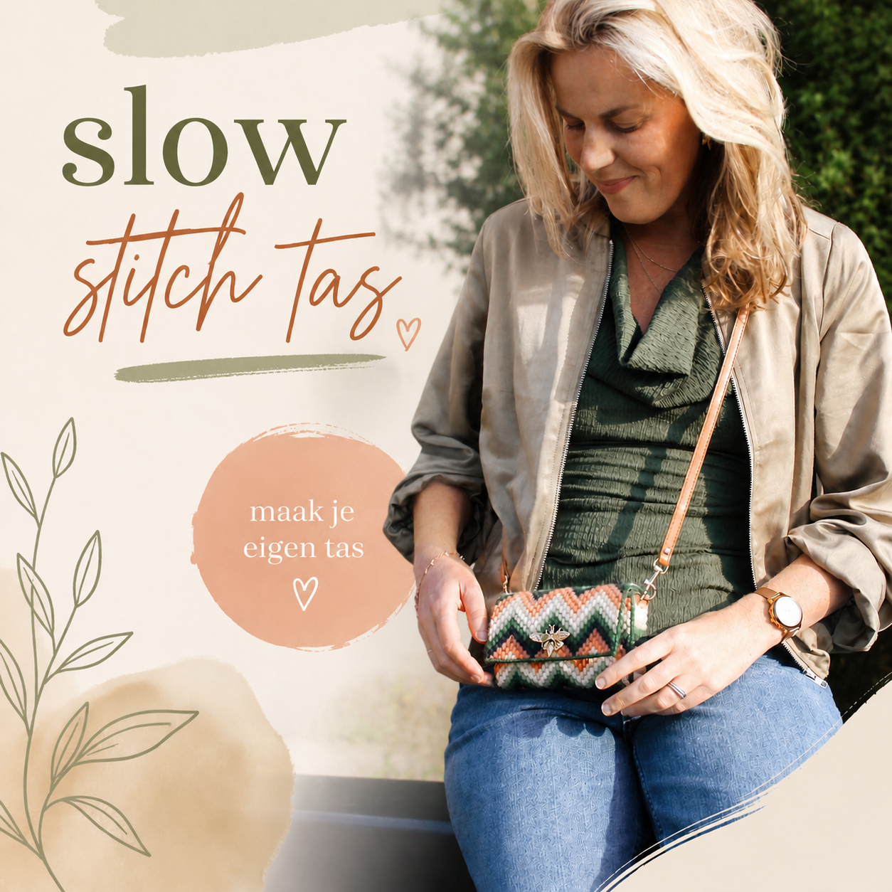Slow Stitch tas: pre-order