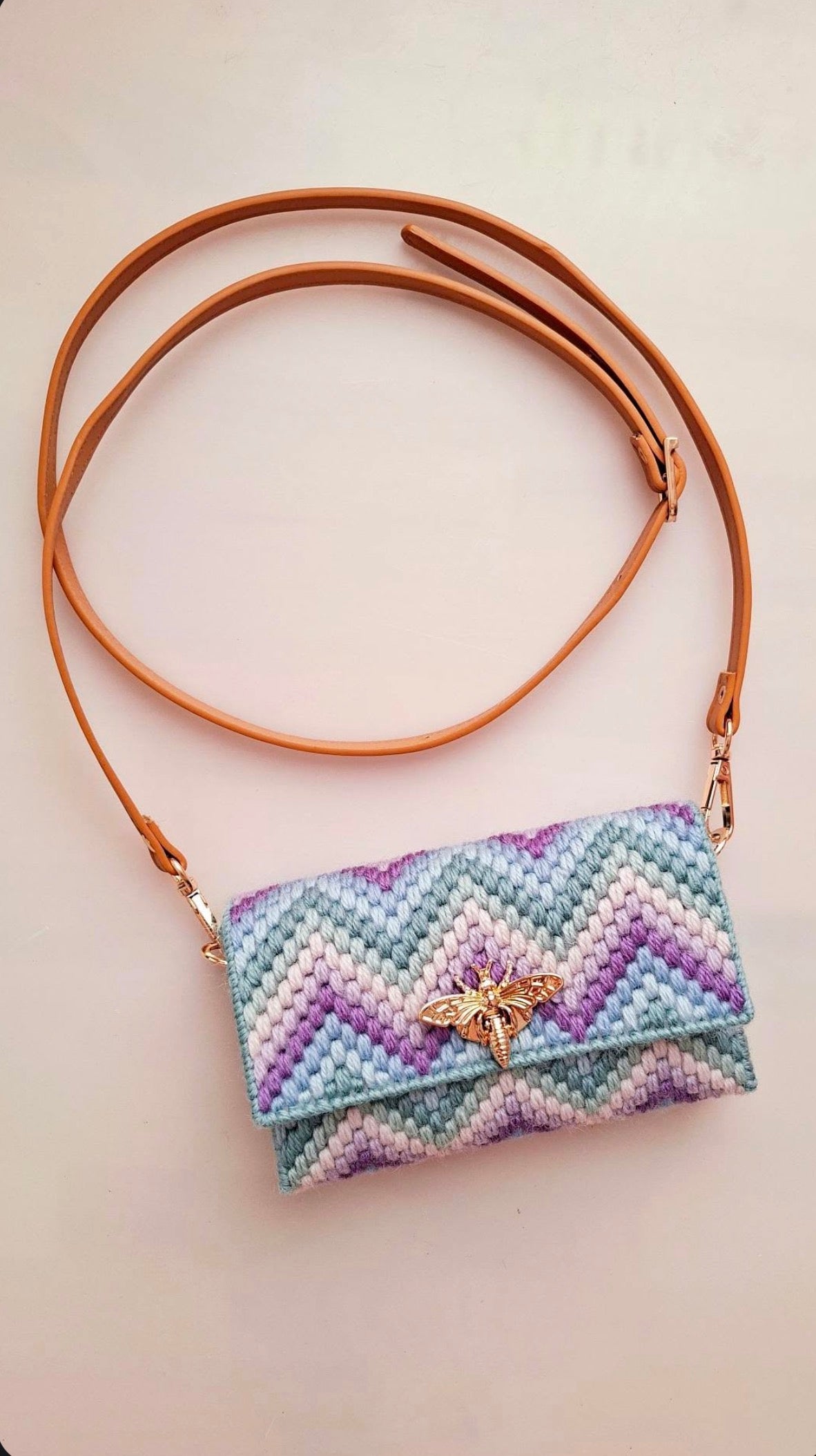 Slow Stitch tasje