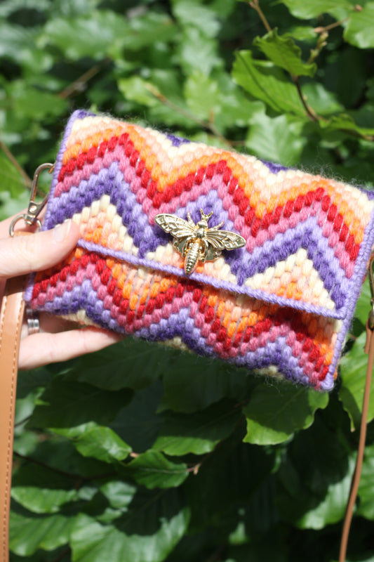 Slow Stitch tasje