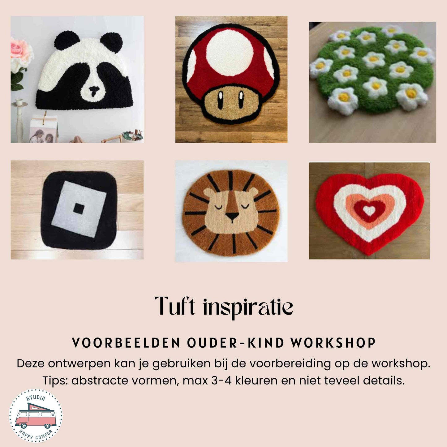 Workshop tuften ouder & kind