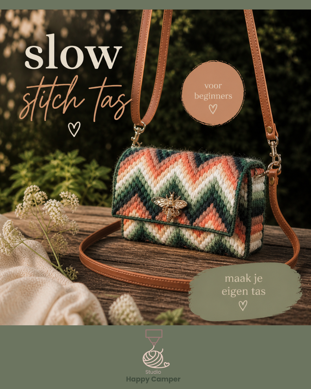 Slow Stitch tas: pre-order